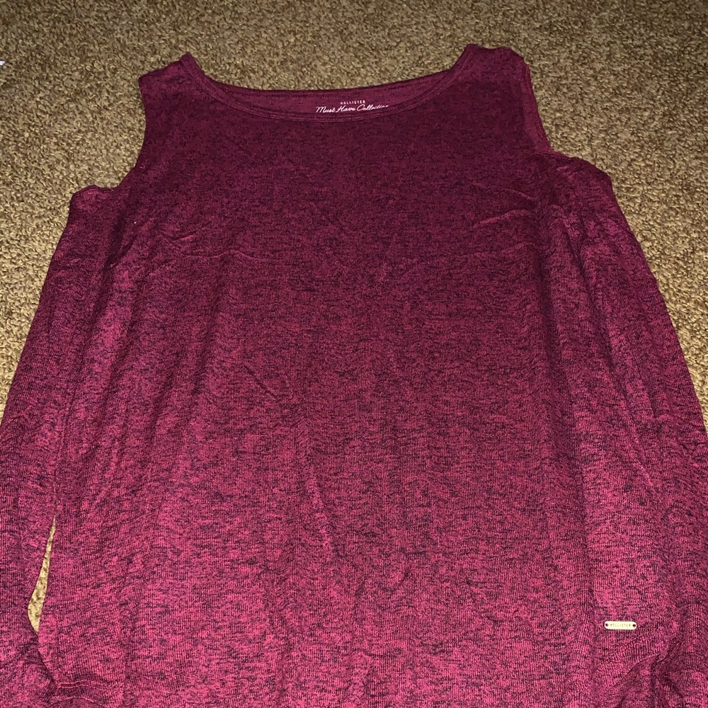 Cold shoulder top